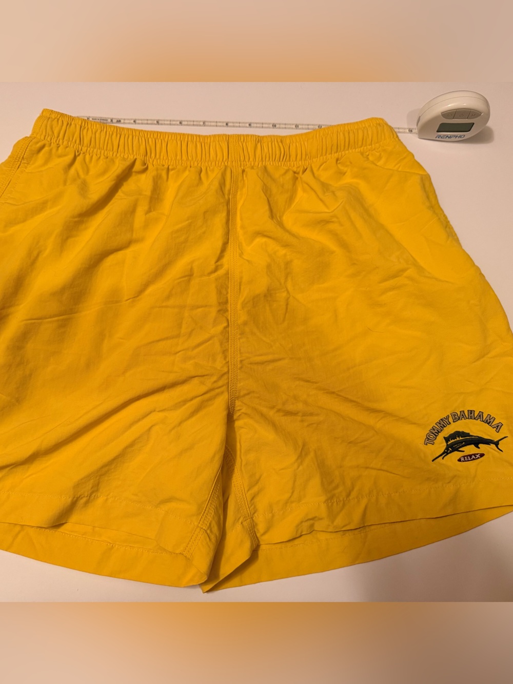 Tommy Bahama Bright Yellow Swim Trunks Size M